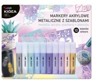 Akrylové farby so šablónami