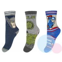 Ponožky Avengers 3ks , Velikost ponožky - 23-26 , Barva - Barevná