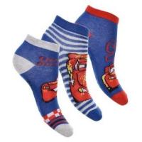 Ponožky Cars 3ks , Velikost ponožky - 23-26 , Barva - Modrá