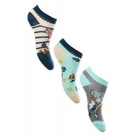 Ponožky Ľadové Kráľovstvo 3 kusy , Velikost ponožky - 23-26 , Barva - Barevná
