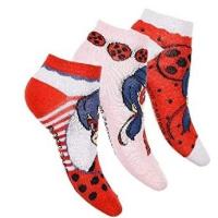 Ponožky Kouzelná Beruška 3ks , Velikost ponožky - 23-26 , Barva - Barevná