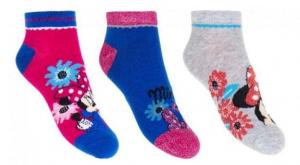 Ponožky Minnie 3 ks , Velikost ponožky - 23-26 , Barva - Barevná
