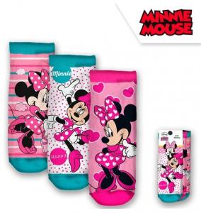 Ponožky Minnie 3ks , Barva - Ružová