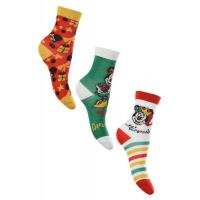 Ponožky Vianoce Minnie 3ks , Velikost ponožky - 23-26 , Barva - Barevná