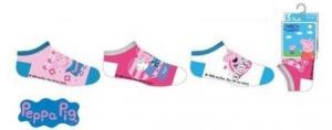 Ponožky Peppa Pig 3ks , Velikost ponožky - 23-26 , Barva - Modro-růžová