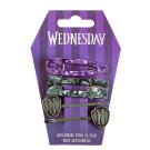 SADA 4 KS SPONKY A KLIPY DO VLASŮ WEDNESDAY , Barva - Fialová