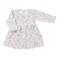 Šatičky s dlhým rukávom For Girls hviezdičky , Velikost - 68 , Barva - Šedá