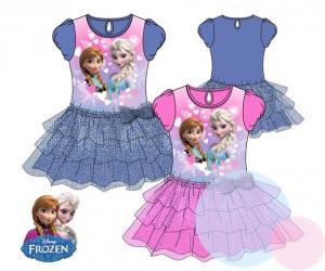 Šaty Frozen , Barva - Ružová