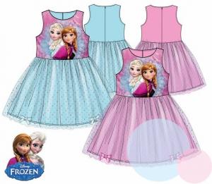 Šaty Frozen , Barva - Tyrkysová