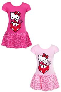 Šaty Hello Kitty , Barva - Svetlo ružová