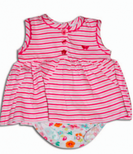 Šaty dojčenské , Barva - Ružová