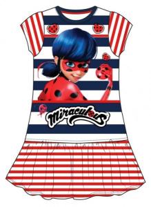 Šaty Kouzelná Beruška , Barva - Červeno-modrá