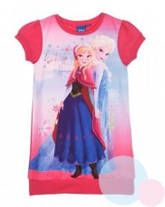 Šaty Ľadové Kráľovstvo , Barva - Malinová