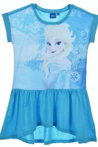 Šaty Frozen Elsa , Velikost - 104 , Barva - Tyrkysová