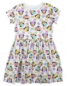 Šaty Minnie Mouse , Velikost - 122 , Barva - Šedá