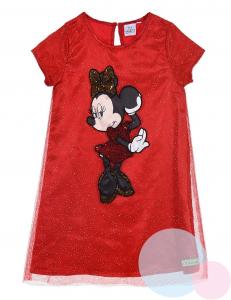 Šaty Minnie Disney , Barva - Červená