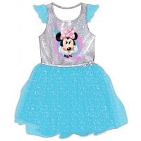 Šaty Minnie Disney , Velikost - 116/122 , Barva - Tyrkysová