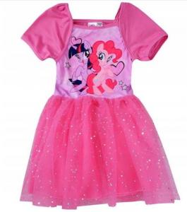 Šaty My Little Pony , Velikost - 98/104 , Barva - Malinová