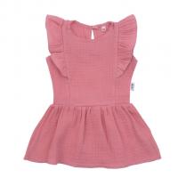 Šaty New Baby Summer Nature Collection , Velikost - 56 , Barva - Ružová