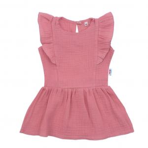 Šaty New Baby Summer Nature Collection , Barva - Ružová