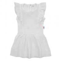 Šaty New Baby Summer Nature Collection , Velikost - 56 , Barva - Biela