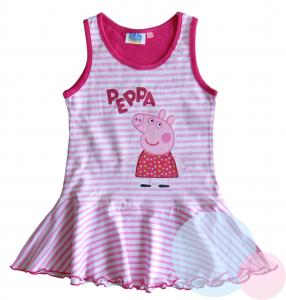 Šaty PEPPA PIG , Barva - Ružová s prúžkom