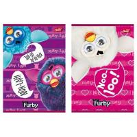 Zošit Furby A5 , Barva - Fialová
