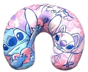 Cestovný vankúš Lilo a Stitch , Barva - Svetlo ružová