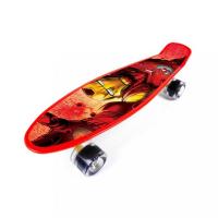 Skateboard fishboard Avengers Iron Man , Barva - Červená