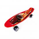 Skateboard fishboard Cars , Barva - Červená
