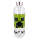 Sklenená fľaša Minecraft XL , Velikost lahve - 1000 ml , Barva - Zelená