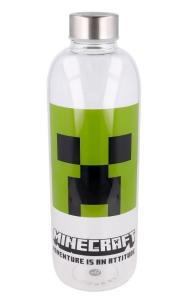 Sklenená fľaša Minecraft XL , Velikost lahve - 1000 ml , Barva - Zelená