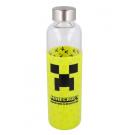 Sklenená fľaša Minecraft , Velikost lahve - 580 ml , Barva - Zelená