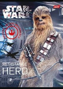 ŠKOLSKÝ ZOŠIŤ A5 STAR WARS štvorčekový , Barva - Barevná