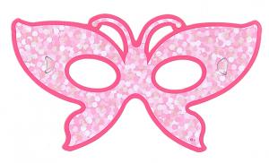 Škraboška princezná 6 ks