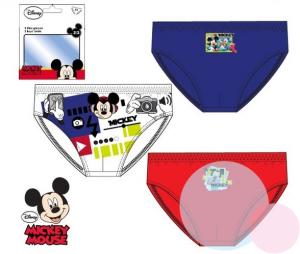 Slipy Mickey 3ks , Barva - Červeno-modrá