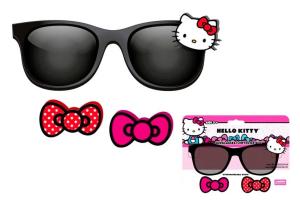 Sluneční Brýle Hello Kitty Mašle , Barva - Čierna