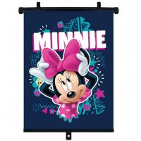Slnečná clona Roletka Minnie Mouse , Barva - Tmavo modrá