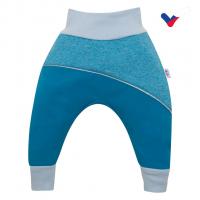 Softshellové nohavice New Baby , Velikost - 68 , Barva - Modrá
