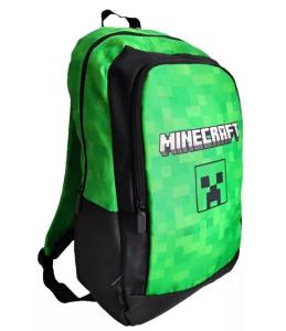 Školný batoh Minecraft , Barva - Černo-zelená