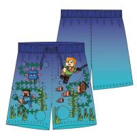 Šortkoplavky Minecraft , Velikost - 134 , Barva - Modrá