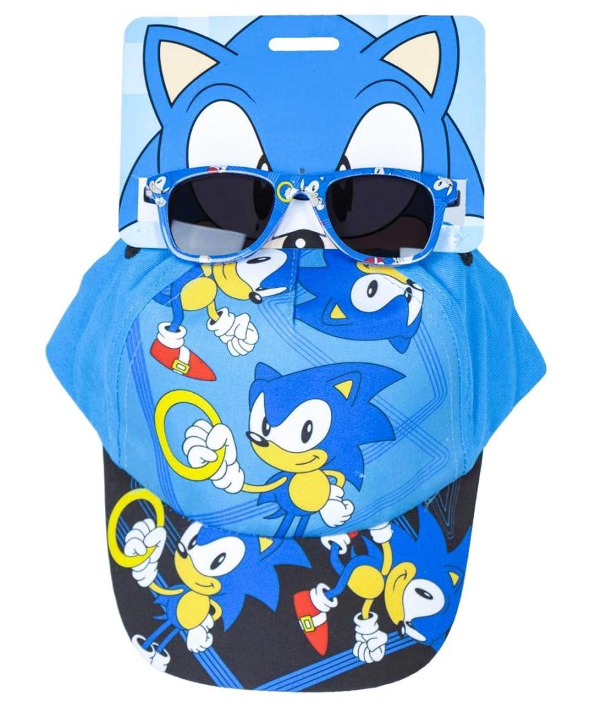 Súprava okuliare a šiltovka sonic