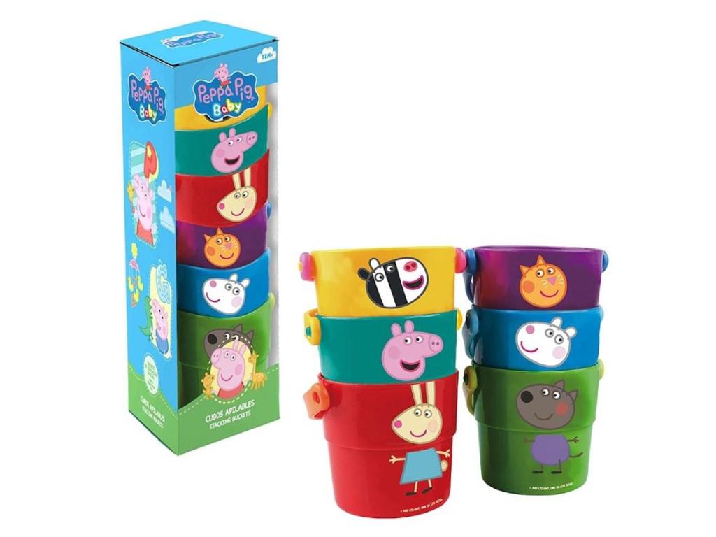 Stohovací kyblíčky Peppa Pig