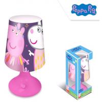 Stolná lampička PEPPA PIG , Barva - Malinová