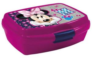 Box na svačinu Minnie , Barva - Tmavo ružová