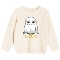 Sveter Harry Potter Hedviga , Velikost - 128 , Barva - Krémová