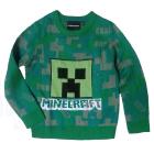 Sveter Minecraft , Velikost - 116 , Barva - Zelená