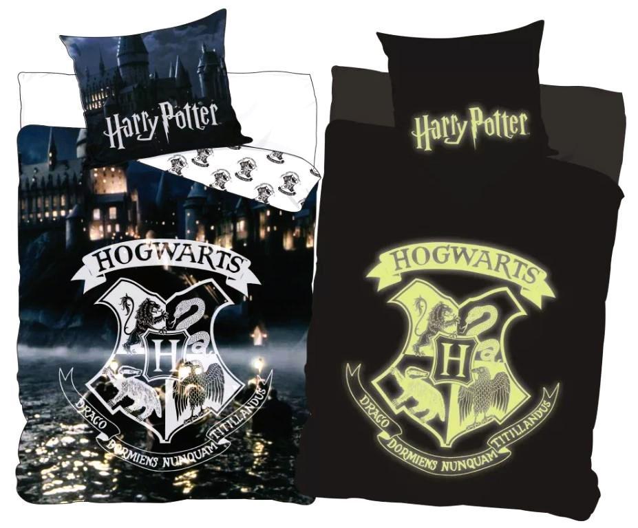 Svietiace obliečky Harry Potter znak