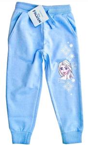 TEPLÁKY FROZEN Elsa tyrkysová , Velikost - 128 , Barva - Tyrkysová