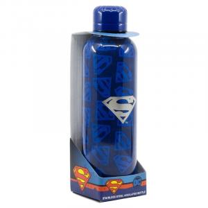 Nerez fľaša Superman termo , Velikost lahve - 500 ml , Barva - Modrá